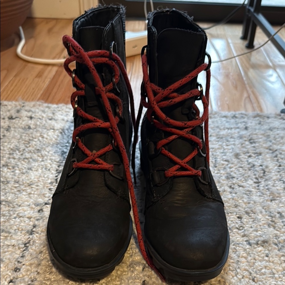 Combat moto boots- sorel